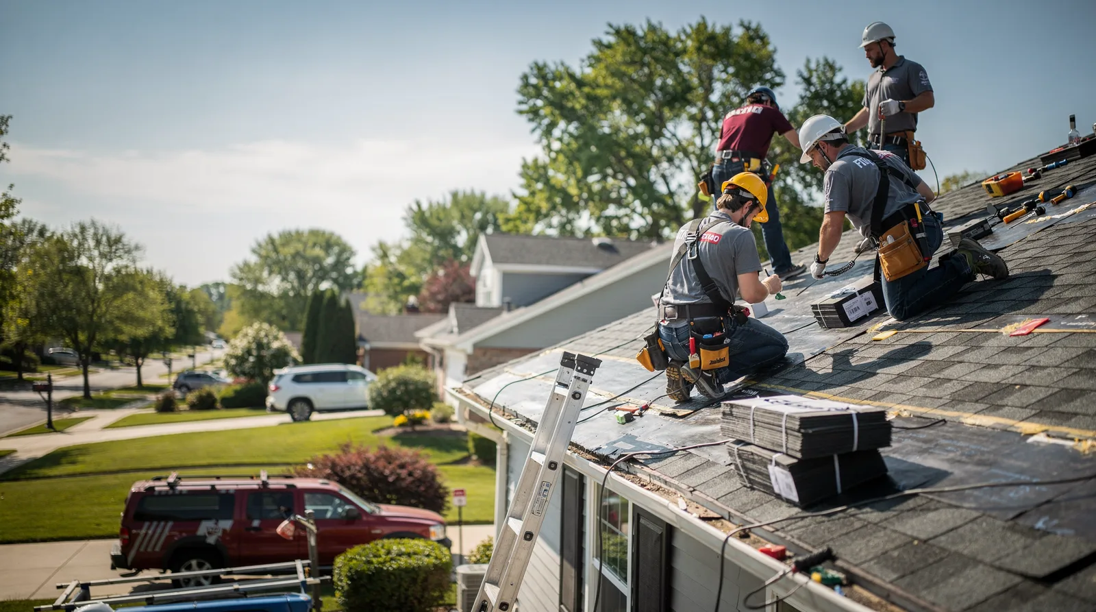 Roof Repair in Towanda, IL around you